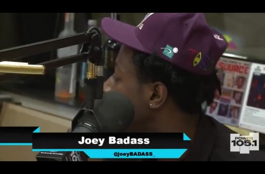 Joey Bada$$ visits The Breakfast Club and talks about not signing with Roc Nation, his popularity, & beef with Lil B