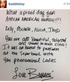 jpg Beyonce writes letter to Kelly Rowland, Michelle, Alicia Keys & Jennifer Hudson (photo)  