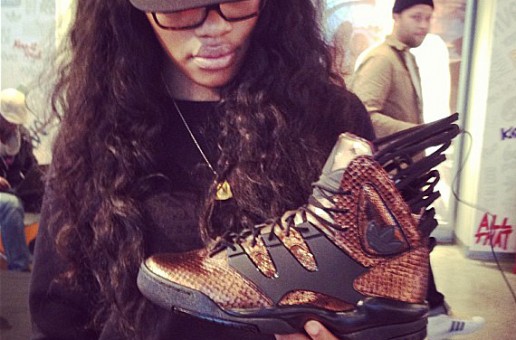 Teyana Taylor Talks Her Adidas Harlem GLC Sneaker, Being The Top Female Sneakerhead with HHS1987 (Video)