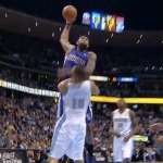 Kings Big Man DeMarcus Cousins Posterizes Nuggets Anthony Randolph (VIDEO)