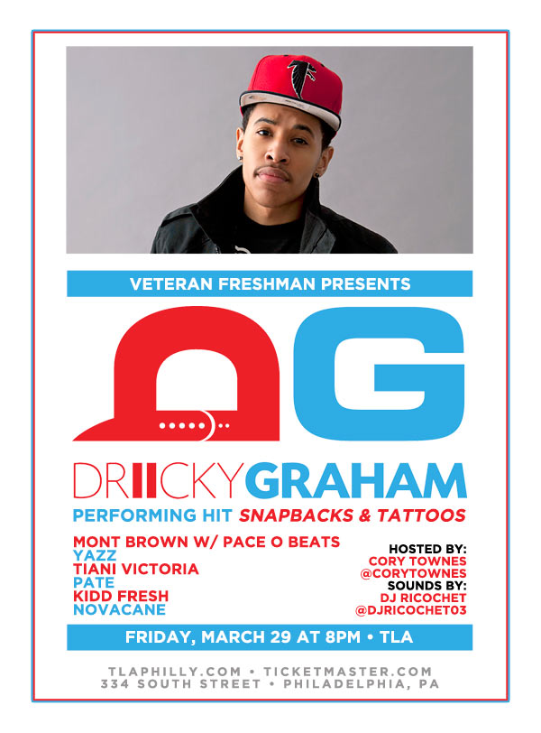 DriickyGraham_WEB Veteran Freshman: Hip Hop Session (Local Showcase) 3/29/13  