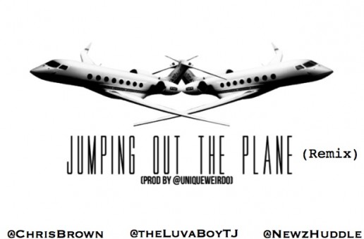 Chris Brown (@ChrisBrown) Ft. Newz Huddle (@NewzHuddle) & Luva Boy TJ (@TheLuvaBoyTJ) – Jumping Out The Plane