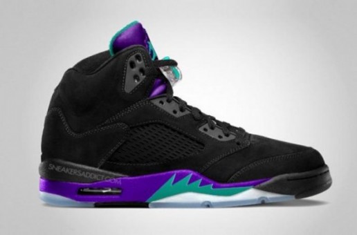 Air Jordan 5 (Black Grape) Release Info