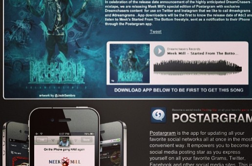 DOWNLOAD Meek Mill New “Postargram” iPhone App Now