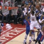 [DUNK OF THE YEAR] DeAndre Jordan One Hand Alley Oop Dunk over Brandon Knight (Video)