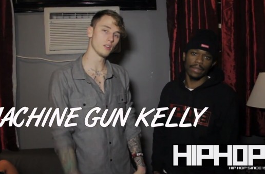 Machine Gun Kelly Talks Black Flag mixtape, Meek Mill record, & Kyrie Irving (Video)