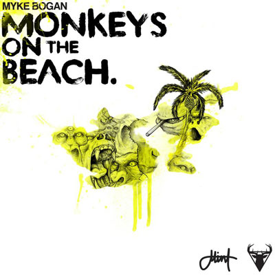mykeboagn-monkeys Myke Bogan (@MykeBogan) - Monkeys On The Beach (Mixtape)  