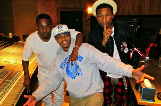 T.I., Kendrick Lamar & Pharrell In The Studio