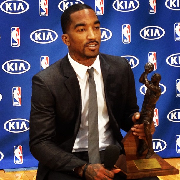 JR-Smith-Sixth-Man-of-the-Year New York Knicks Guard J.R. Smith Named NBA Sixth Man Of The Year Award 