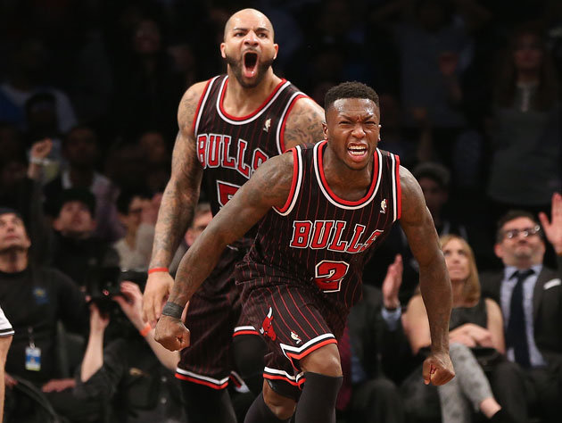 NR4513 Chicago Bulls Guard Nate Robinson Seals The Win Against Brooklyn Late With A Floater (Video)  
