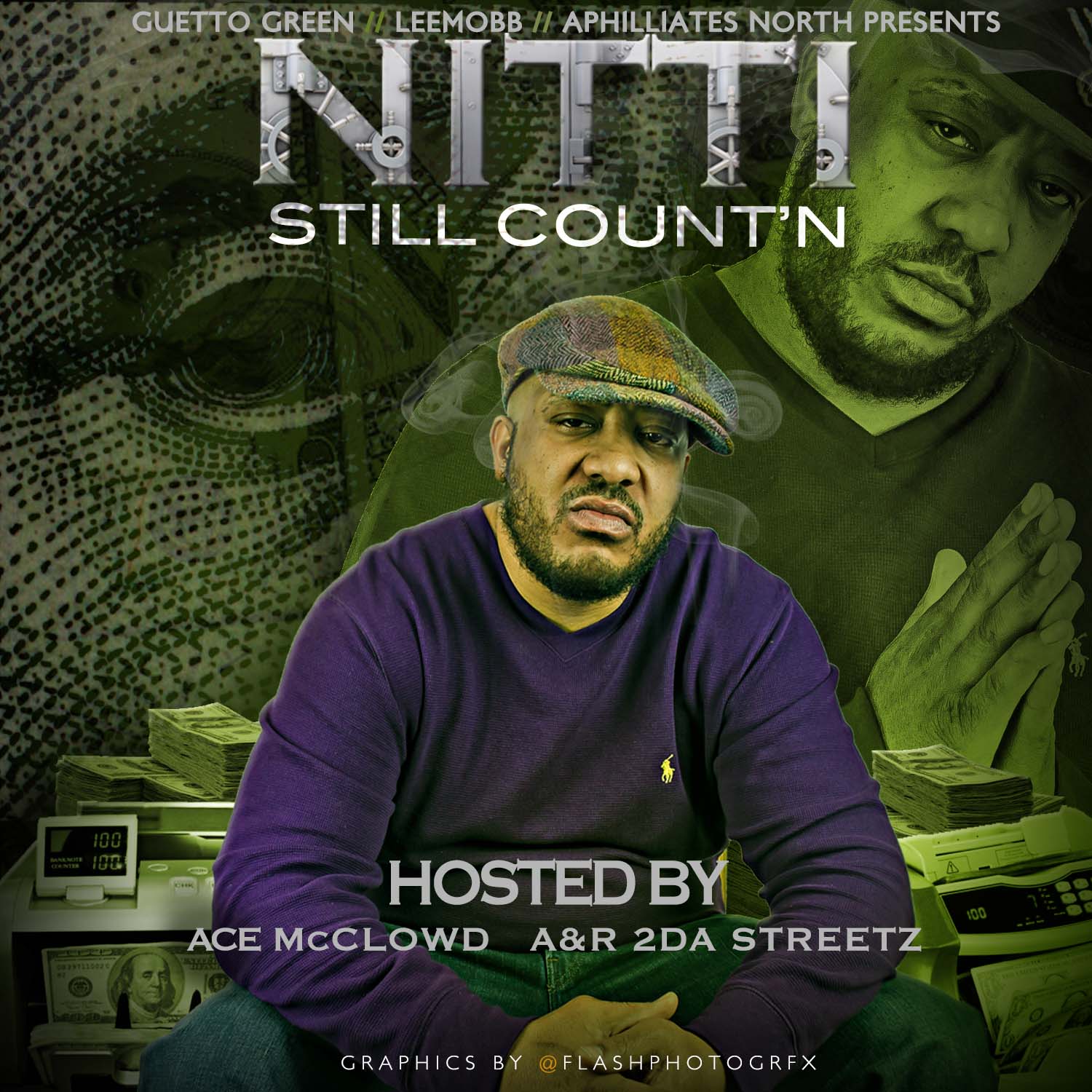 Nitti-front-cover1 Nitti - Still Count'n (Mixtape) (Hosted by Ace McClowd & Gillie Da Kid)  