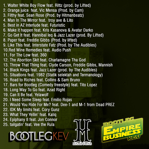 Various_Artists_Empire_Business-back-large Bootleg Kev (@BootlegKev) - Empire Business (Mixtape) (Hosted by @BootlegKev)  
