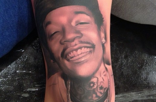 Amber Rose Gets A Face of Wiz Khalifa Tatted on Her Arm So You Know Its Real