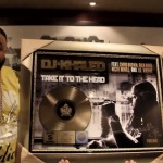 Birdman presents DJ Khaled with a Gold plaque for “Take It to the Head” (Video)
