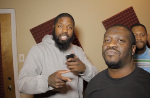 Daz Jones – Real Talk Ft. Hollowman (In-Studio Video) (Dir by Rick Dange)