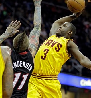 Dion Waiters Dunks On Chris Anderson (Video)