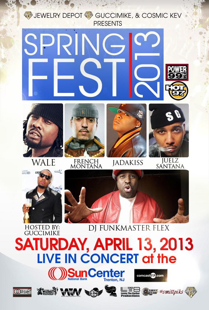 spring Gucci Mike (@Guccimik3) & DJ Cosmic Kev (@DJCosmicKev) Present: Spring Fest 2013 (April 13, 2013)  