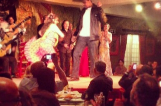 GUESS WHO’S NOT HURT: Andrew Bynum Salsa Dancing in Madrid (Video)