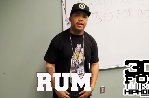[Day 2] Rum – 30 For THIRTY DMV Freestyle (Video)