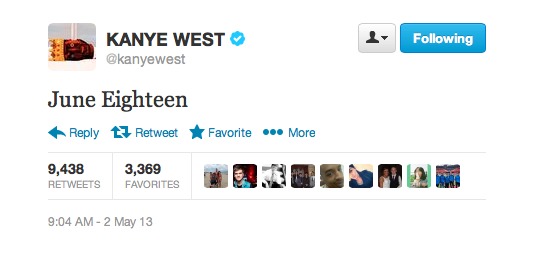 kanye-west-announces-a-release-date-HHS1987-2013-tweet Kanye West Announces A Release Date  