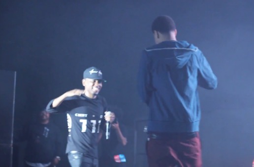 Kendrick Lamar Brings Out J. Cole in NC (Video)