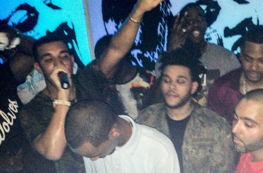 Drake & The Weeknd Partying Together in Toronto (Photo)
