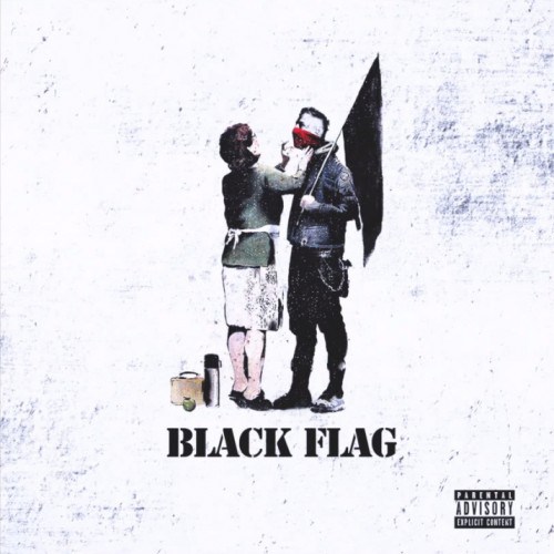 machine-gun-kelly-black-flag-mixtape-cover-HHS1987-2013 Machine Gun Kelly - Black Flag (Mixtape)  