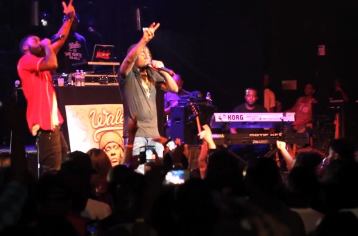 Wale Performs “Clappers” Live In DC (Video)