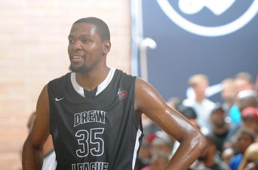 Kevin Durant Drops 35 Points In The Drew League (Video)