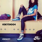 Skylar Diggins Becomes The Spokeswomen For Nike Air Force 1 Downtown