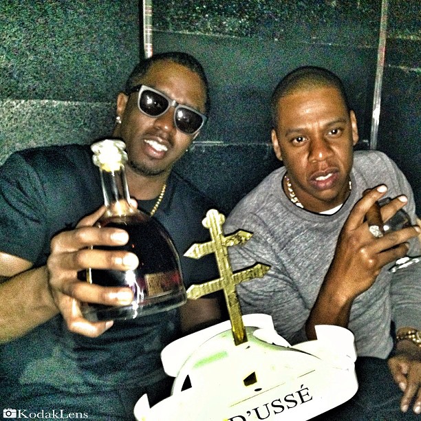 duss1 D'USSE Boys: Jay Z & Diddy Party & Sip D'USSE In Los Angeles (Photo)  