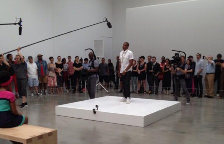Jay-Z Filming The Visual For Piscasso Baby At The Pace Art Gallery In NYC  (Video)