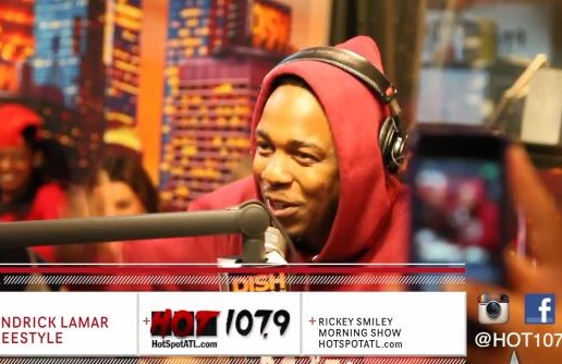 Kendrick Lamar – The Rickey Smiley Show Freestyle (Video)