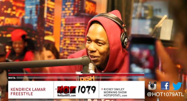 kdot Kendrick Lamar - The Rickey Smiley Show Freestyle (Video)  