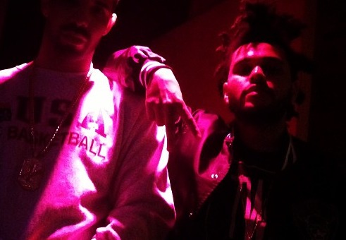 Drake & The Weeknd In The Studio (Photo)