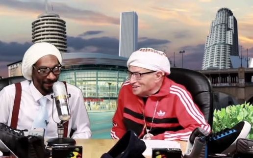 Snoop Dogg Helps Larry King Write His First Rap Song (Video)