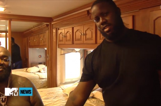 Takbar Gives Rick Ross a Dreamchasers Chain courtesy of Meek Mill (Video)