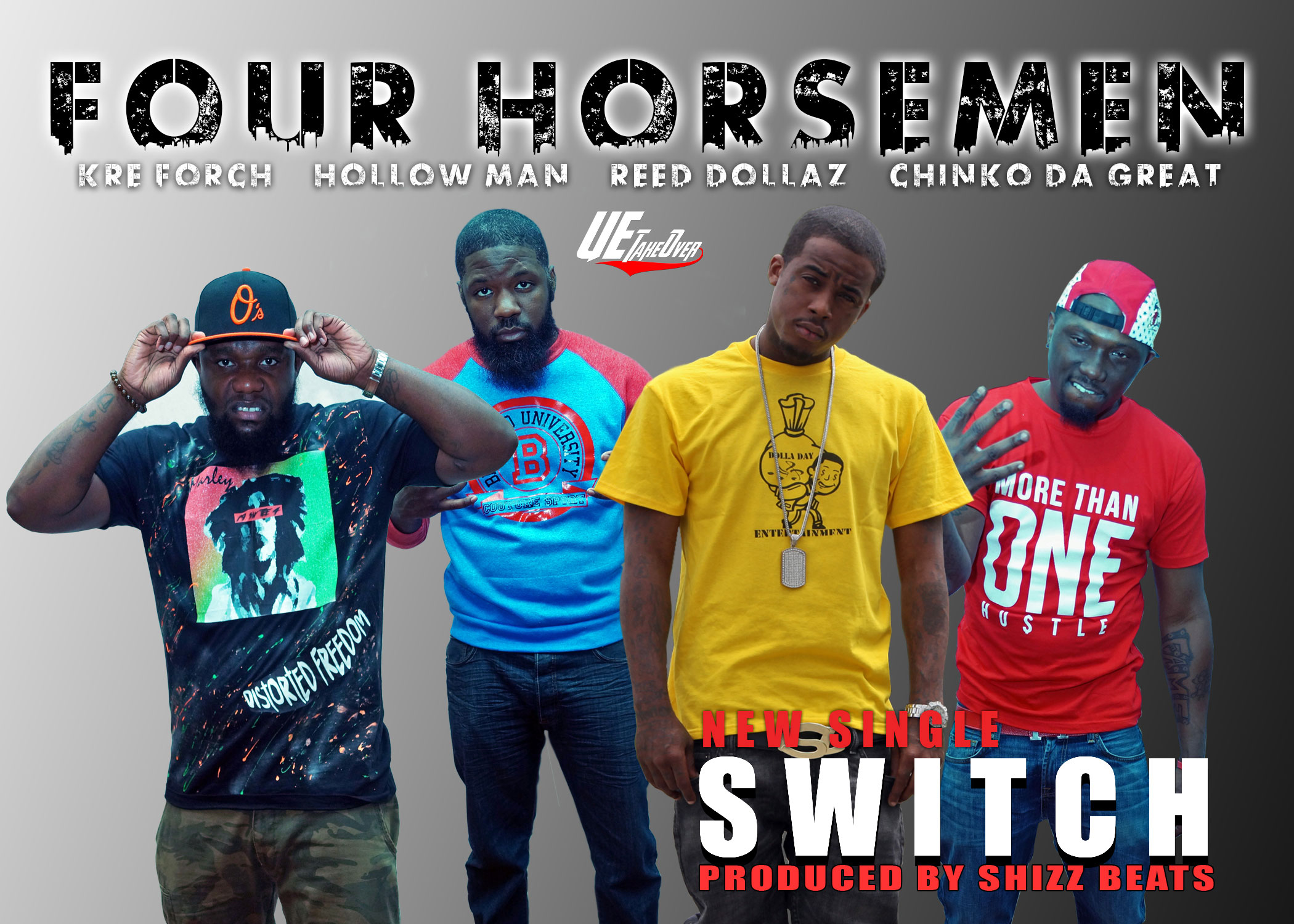 the-four-horsemen-switch-hollow-man-kre-forch-reed-dollaz-chink-da-great-HHS1987-2013 The Four Horsemen - Switch (Hollow Man, Kre Forch, Reed Dollaz, Chink da Great)  