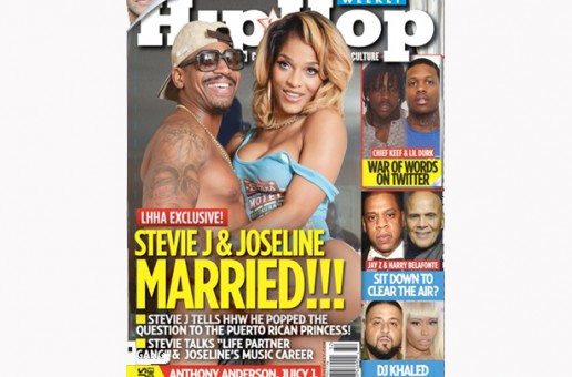 Stevie J & Joseline Officially Tie The Knot (Photo)