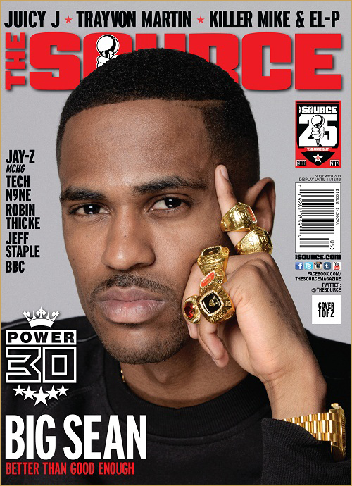 bigseansoucecover Big Sean Covers The Source's Upcoming Power 30 Issue (Photo)  