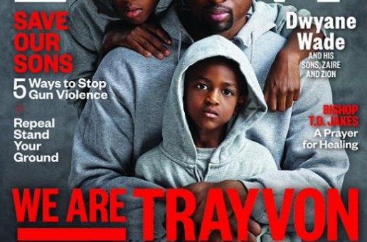 Dwyane Wade’s Sons Pay Homage To Trayvon Martin On The Cover of Ebony Magazine (Photo)