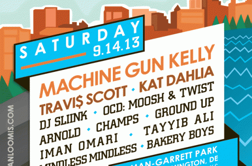 MGK, Travis Scott, Kat Dahlia & more to Perform at the First Annual FoxTail Fest in Delaware