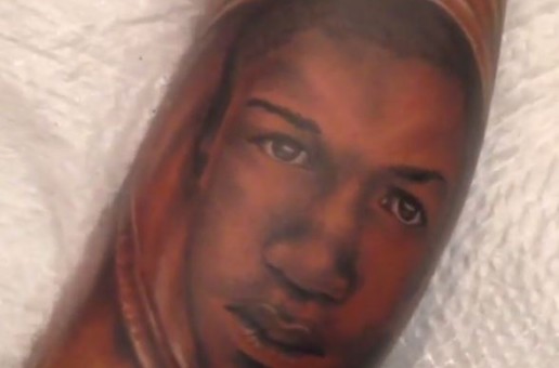 The Game Tattoos Trayvon Martin On His Arm (Video)