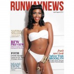Nafessa Williams Covers Runway News July/ August Swim Pinup Magazine