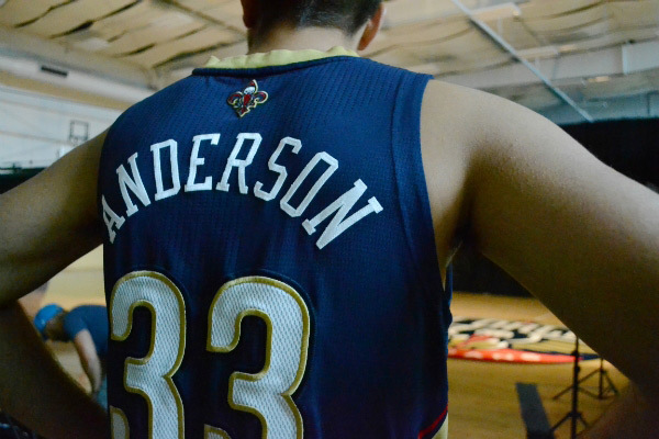 ryan-anderson-uniform The New Orleans Pelicans Reveal Their New Look (Photos)  