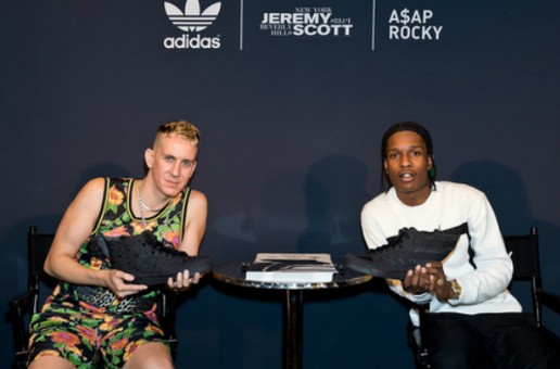 ASAP Rocky & Jeremy Scott Launch Adidas Black Flag Sneaker In NYC (Photos) & (Video)