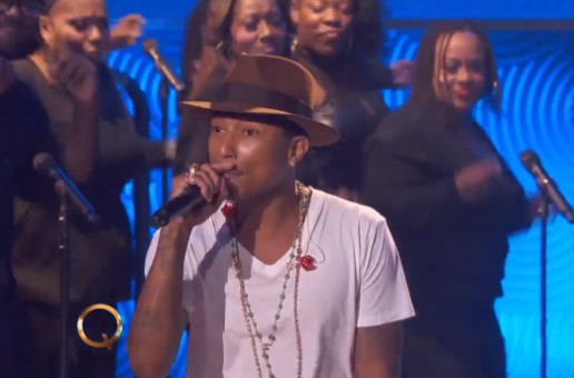 Pharrell Performs “Happy” on the Queen Latifah Show (Video)