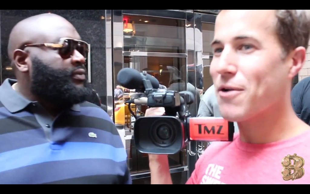 Ross-1024x640 MMZ Takeover: Rick Ross Has A Few Words For A TMZ Cameraman (Video)  