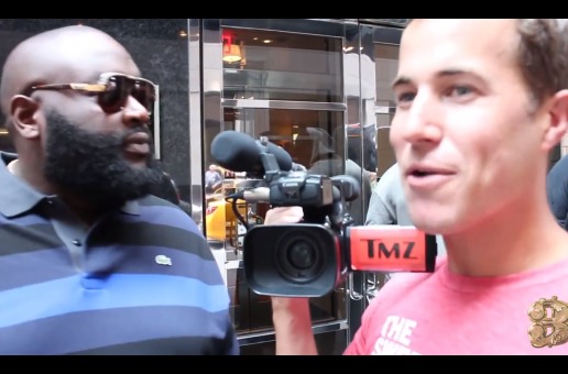 MMZ Takeover: Rick Ross Has A Few Words For A TMZ Cameraman (Video)