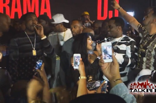 Meek Mill, Diddy, Lil Kim, 2 Chainz & more at the Floyd Fight After Party in Vegas (Video)
